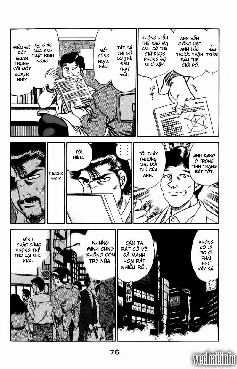 Võ Sĩ Quyền Anh Ippo Chapter 182 - Trang 2