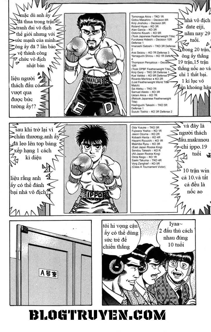 Võ Sĩ Quyền Anh Ippo Chapter 183 - Trang 2