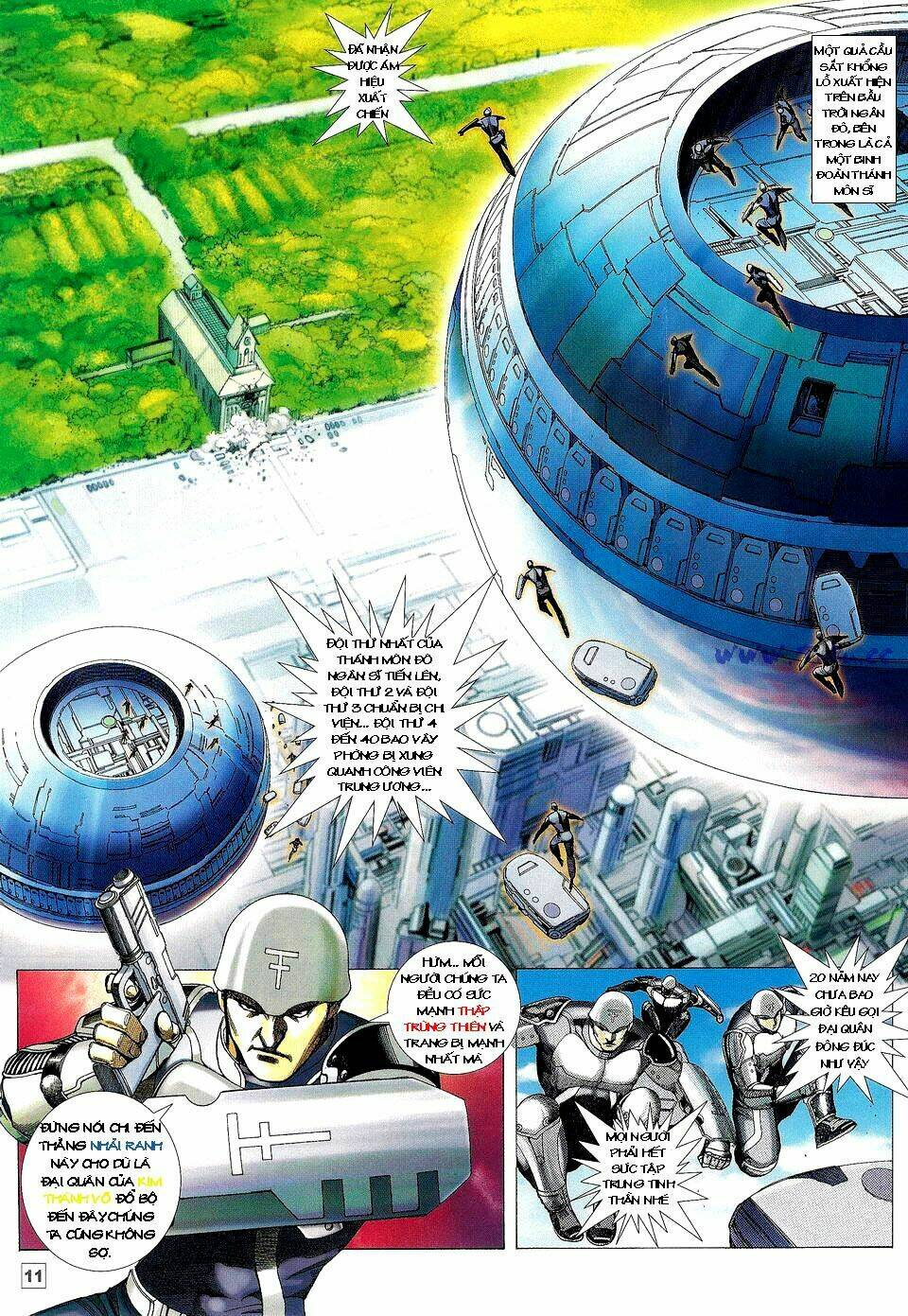 Võ Thần Phi Thiên Chapter 13 - Trang 2