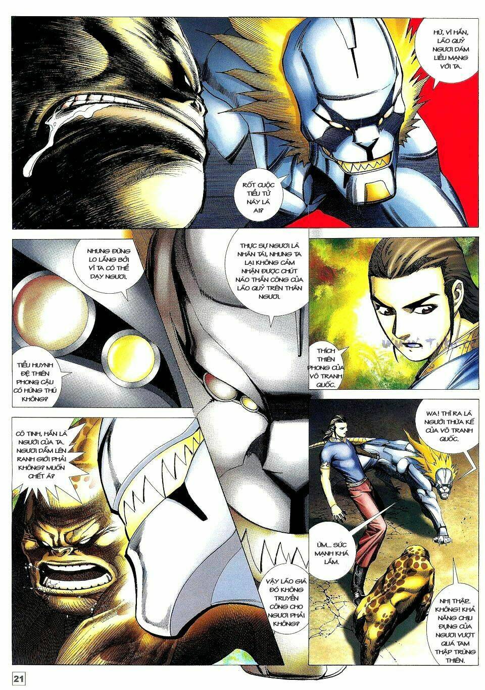 Võ Thần Phi Thiên Chapter 21 - Trang 2