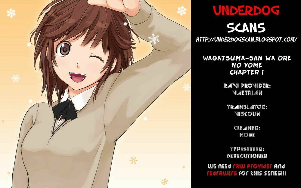 Vợ Tôi Là Wagatsuma Chapter 1 - Trang 2