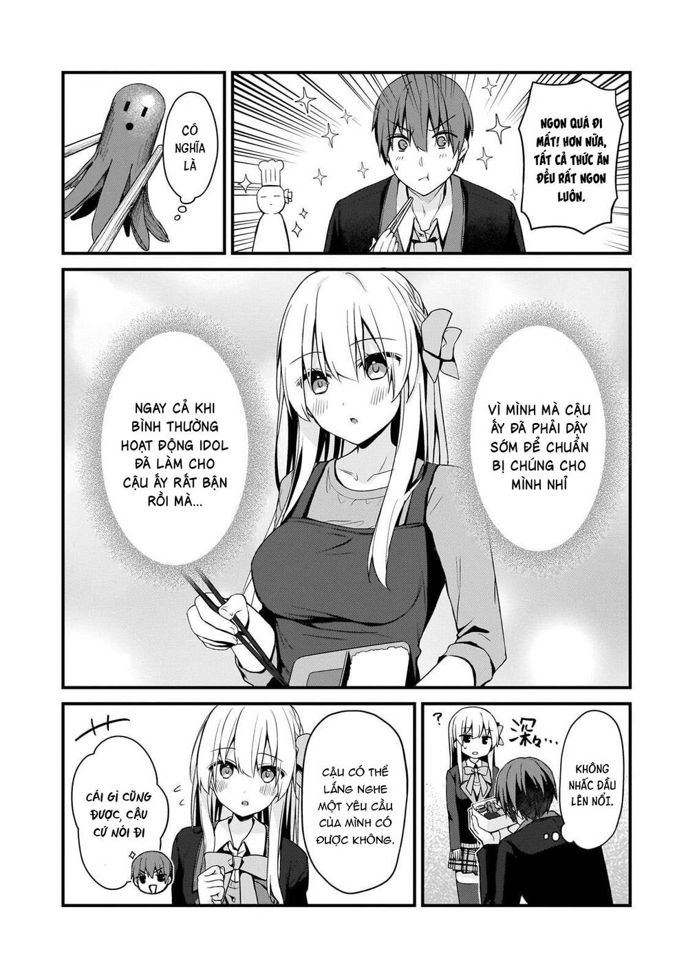 Vợ Trong  Của Tôi Là Một Idol Nổi Tiếng Ngoài Đời Thực Chapter 11 - Trang 2