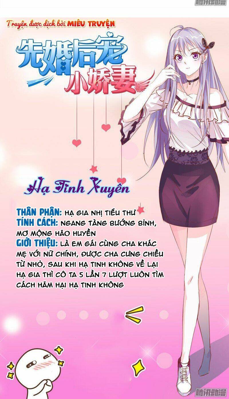 Vợ Yêu Cưới Trước Sủng Sau Chapter 3 - Trang 2
