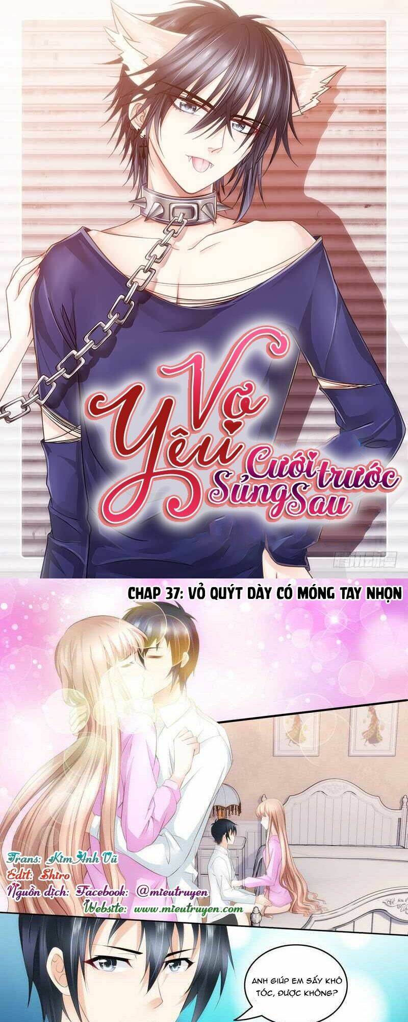 Vợ Yêu Cưới Trước Sủng Sau Chapter 37 - Trang 2