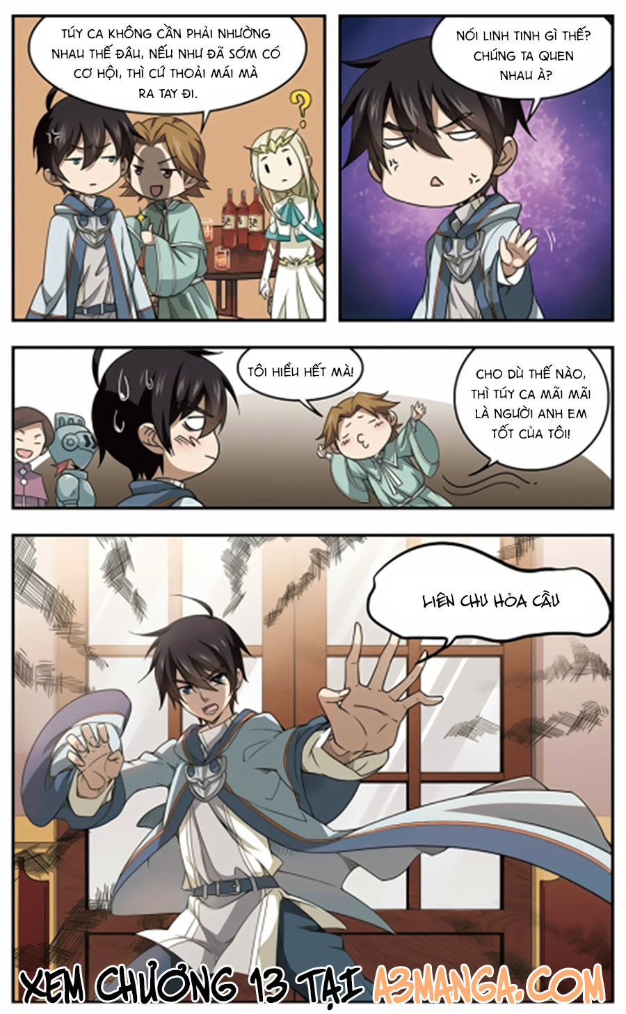 Võng Du Chi Cận Chiến Pháp Sư Chapter 12 - Trang 2