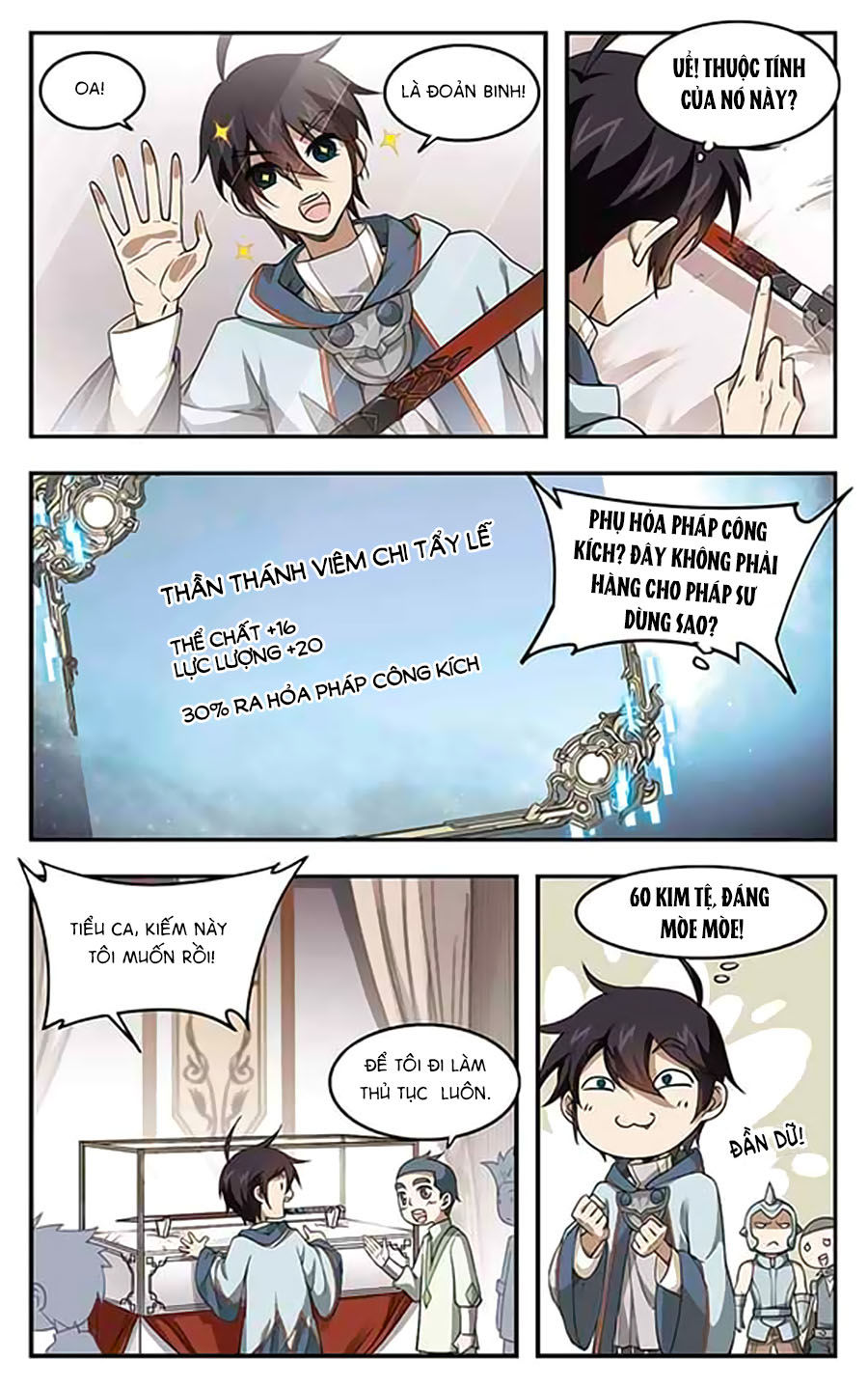 Võng Du Chi Cận Chiến Pháp Sư Chapter 20 - Trang 2