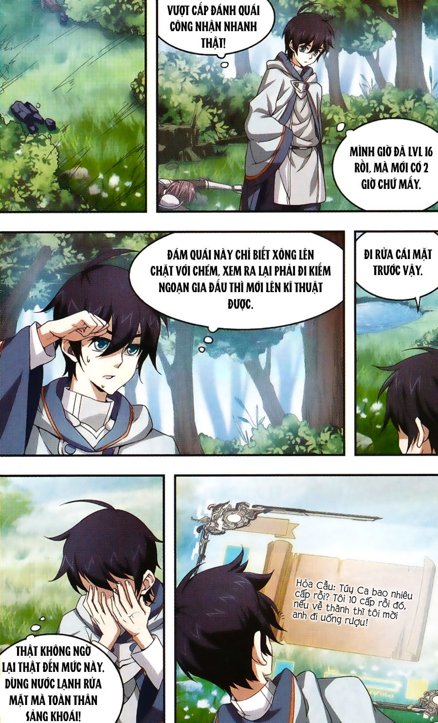 Võng Du Chi Cận Chiến Pháp Sư Chapter 3 - Trang 2