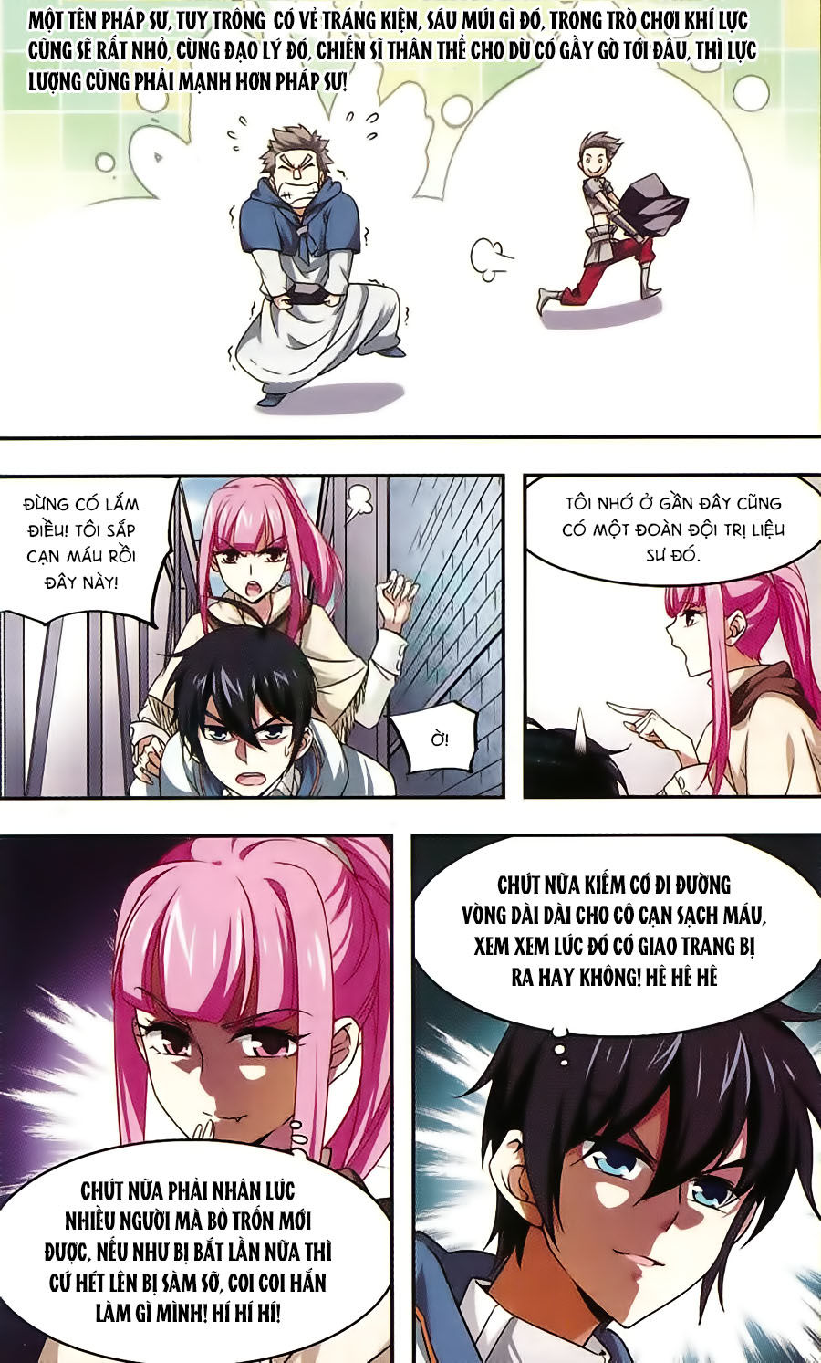 Võng Du Chi Cận Chiến Pháp Sư Chapter 4 - Trang 2