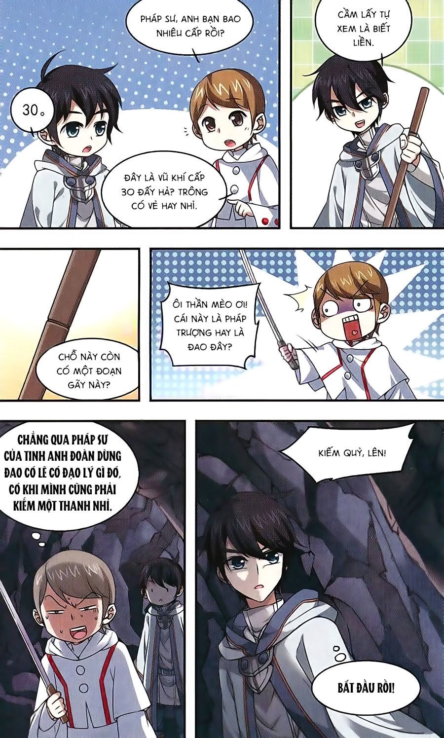 Võng Du Chi Cận Chiến Pháp Sư Chapter 7 - Trang 2