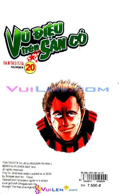 Vũ Điệu Trên Sân Cỏ – Fantasista Chapter 20 - Trang 2