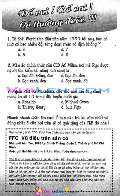 Vũ Điệu Trên Sân Cỏ – Fantasista Chapter 3 - Trang 2