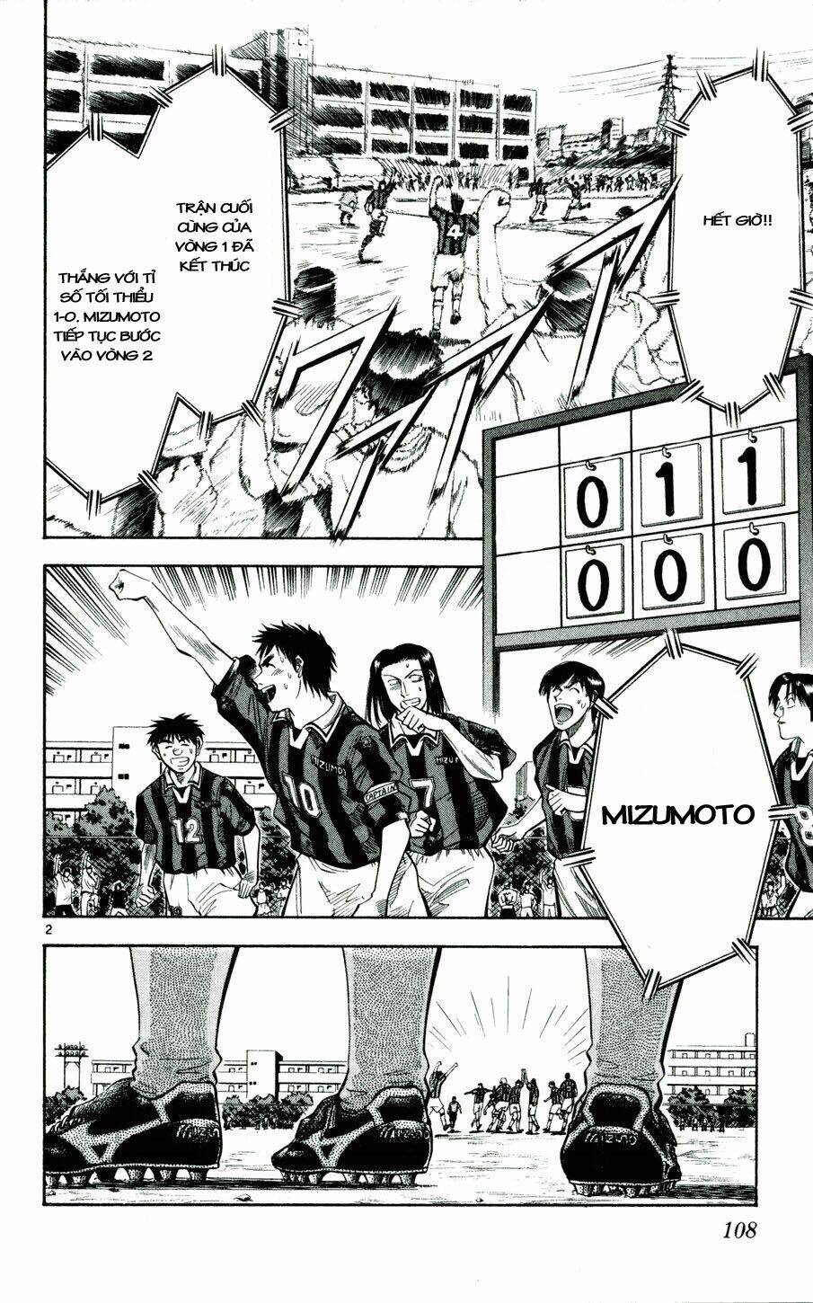 Vũ Điệu Trên Sân Cỏ – Fantasista Chapter 32 - Trang 2