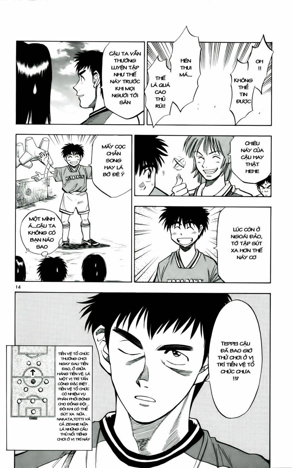 Vũ Điệu Trên Sân Cỏ – Fantasista Chapter 33 - Trang 2