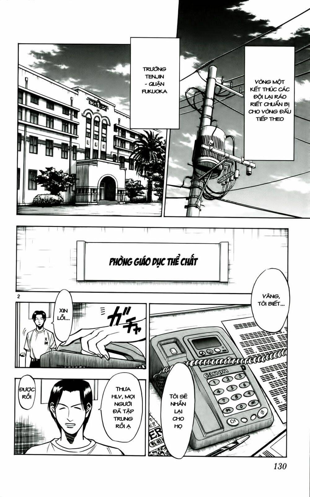 Vũ Điệu Trên Sân Cỏ – Fantasista Chapter 33 - Trang 2