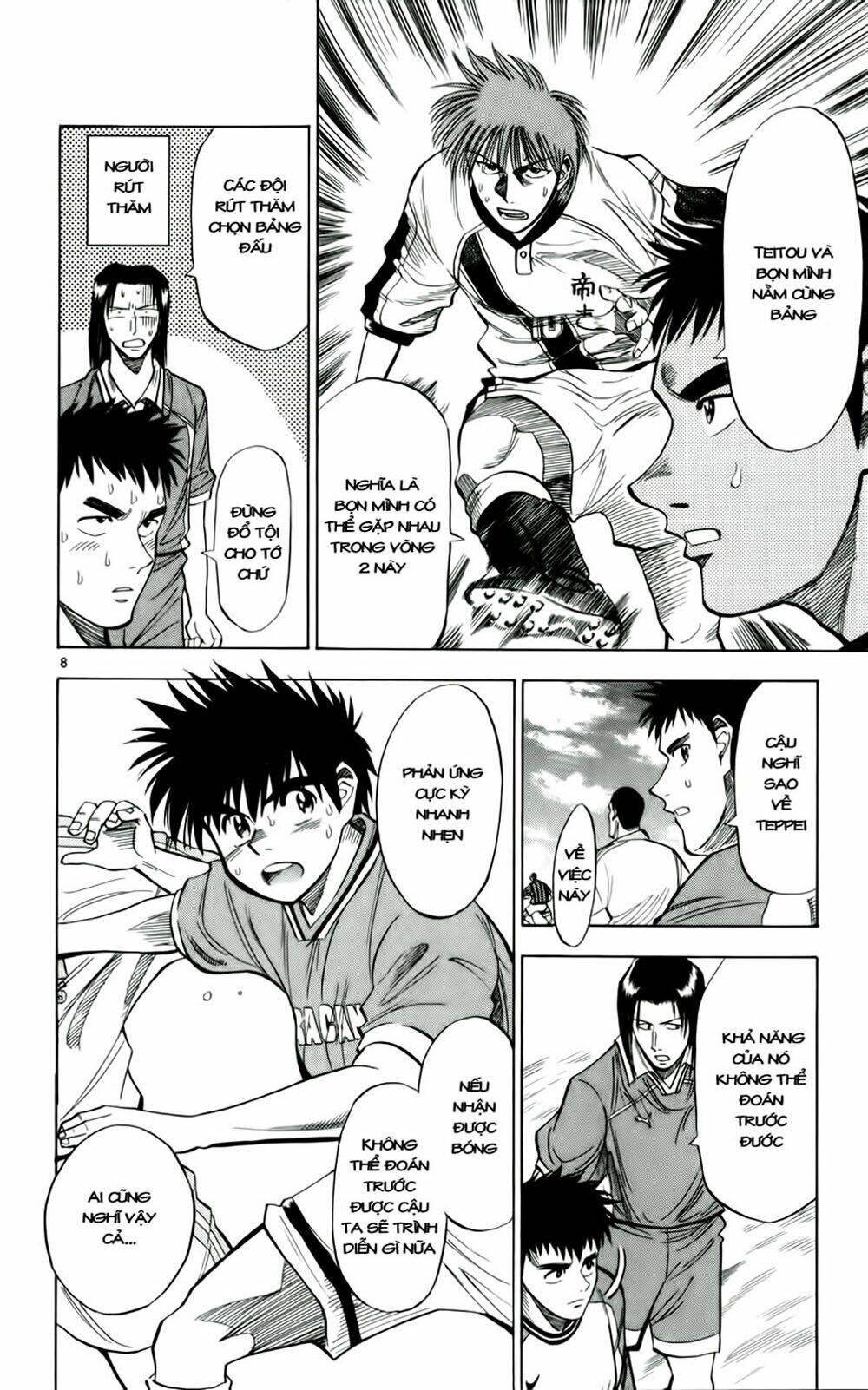 Vũ Điệu Trên Sân Cỏ – Fantasista Chapter 33 - Trang 2