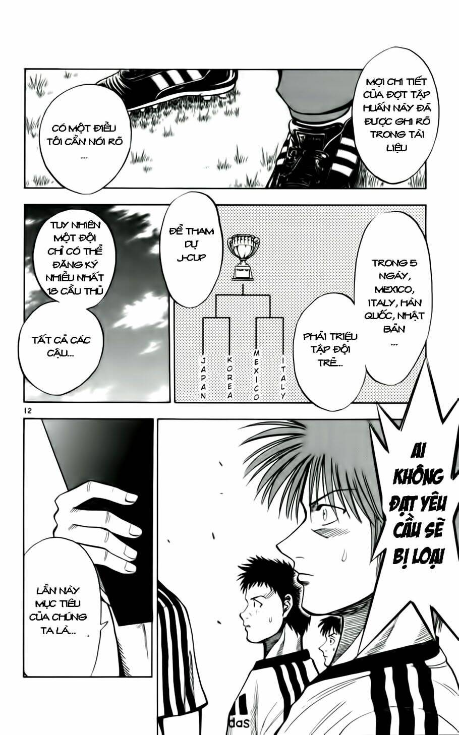 Vũ Điệu Trên Sân Cỏ – Fantasista Chapter 34 - Trang 2