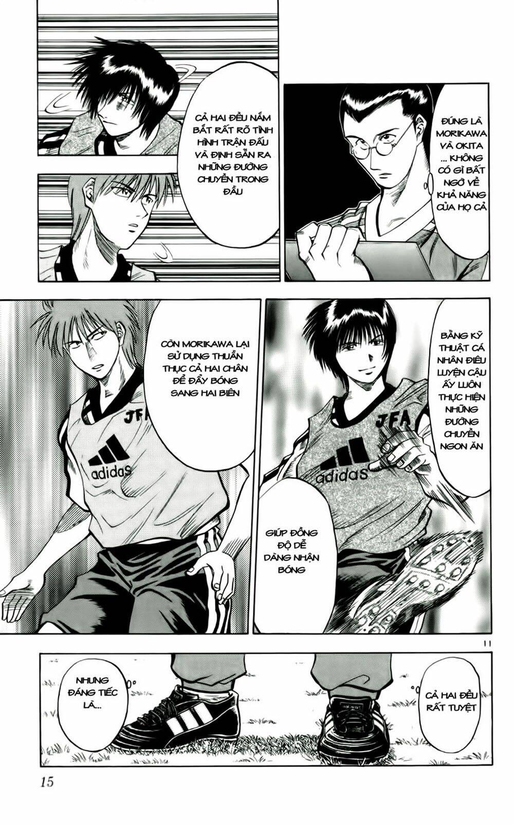 Vũ Điệu Trên Sân Cỏ – Fantasista Chapter 36 - Trang 2