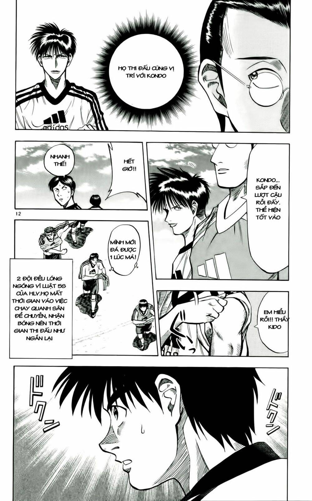 Vũ Điệu Trên Sân Cỏ – Fantasista Chapter 36 - Trang 2