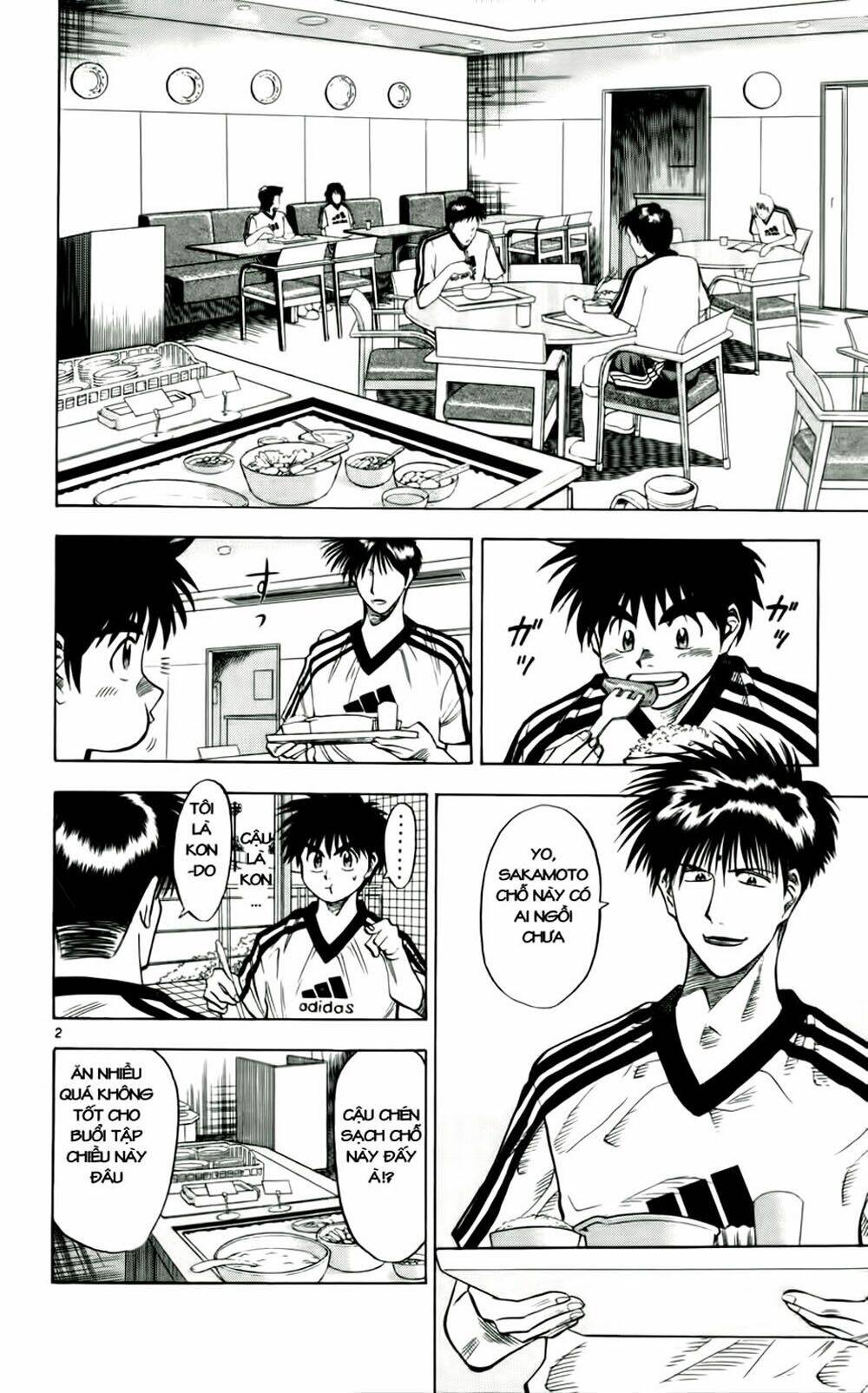 Vũ Điệu Trên Sân Cỏ – Fantasista Chapter 36 - Trang 2