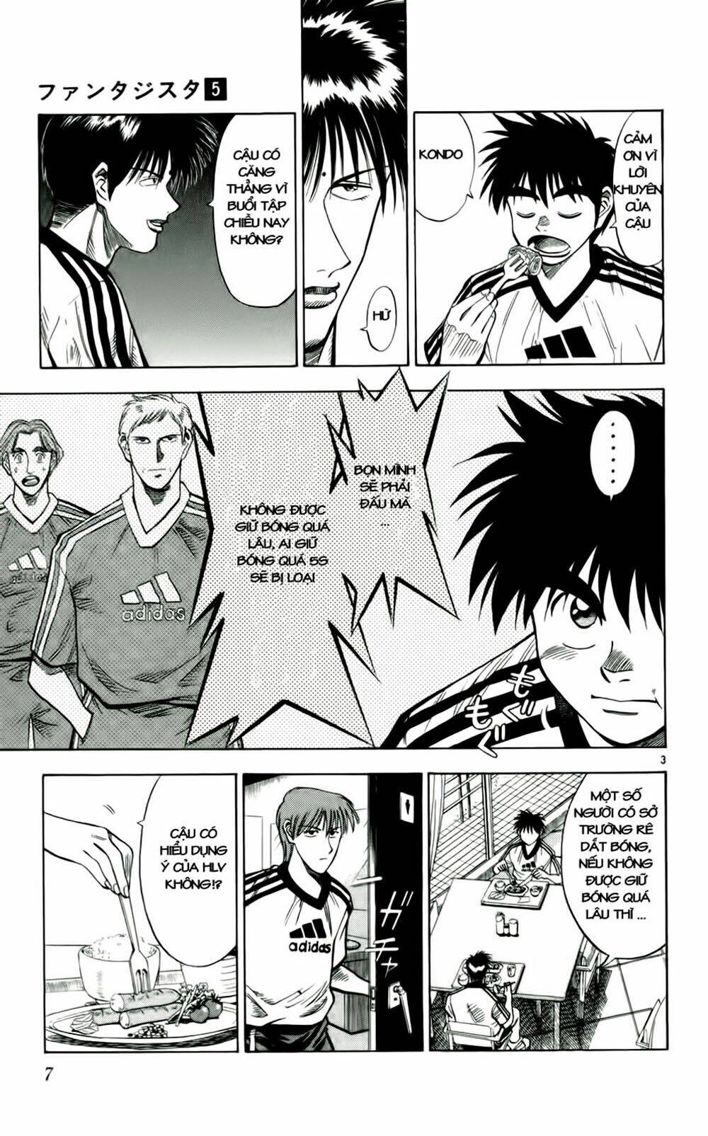 Vũ Điệu Trên Sân Cỏ – Fantasista Chapter 36 - Trang 2