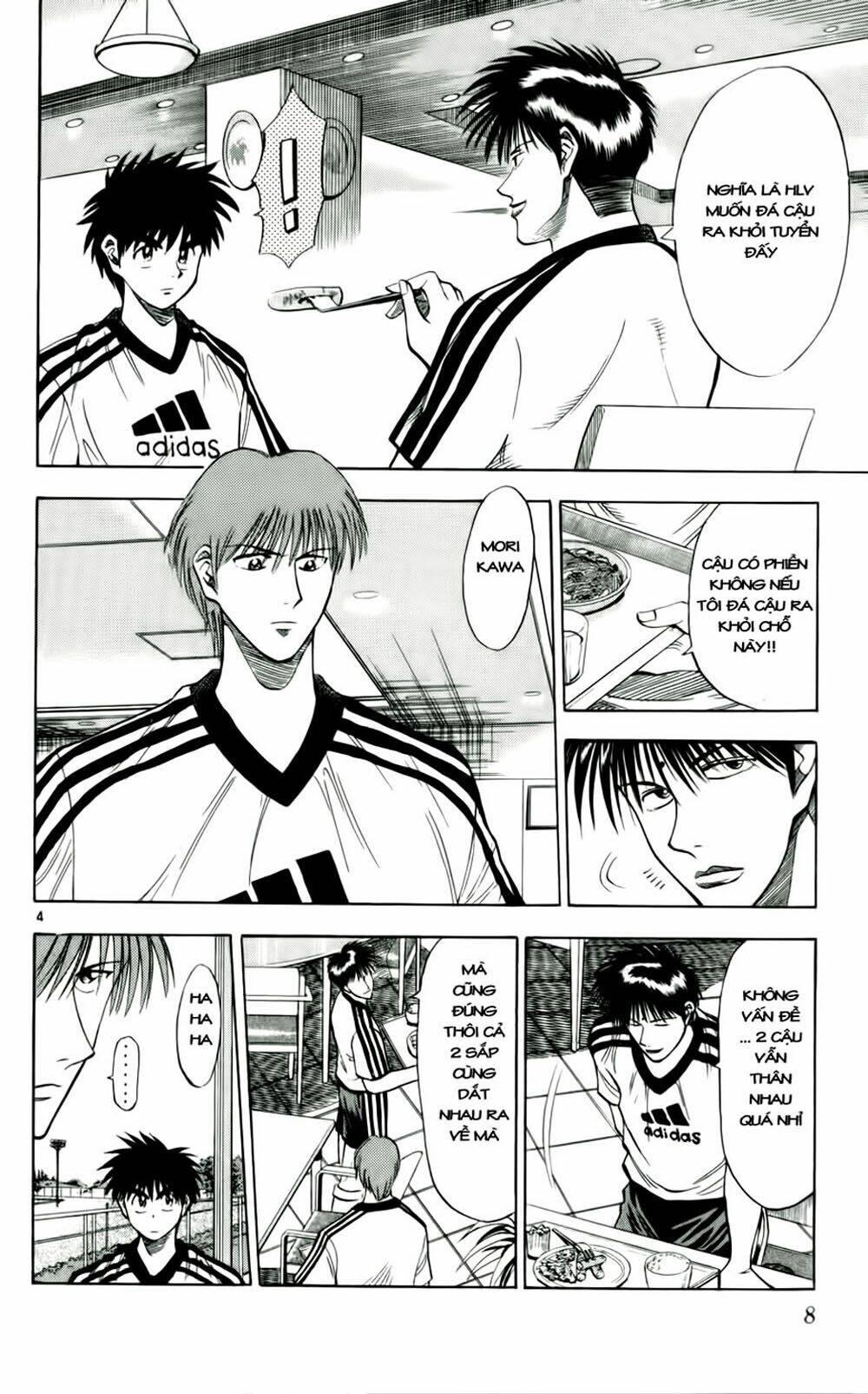 Vũ Điệu Trên Sân Cỏ – Fantasista Chapter 36 - Trang 2