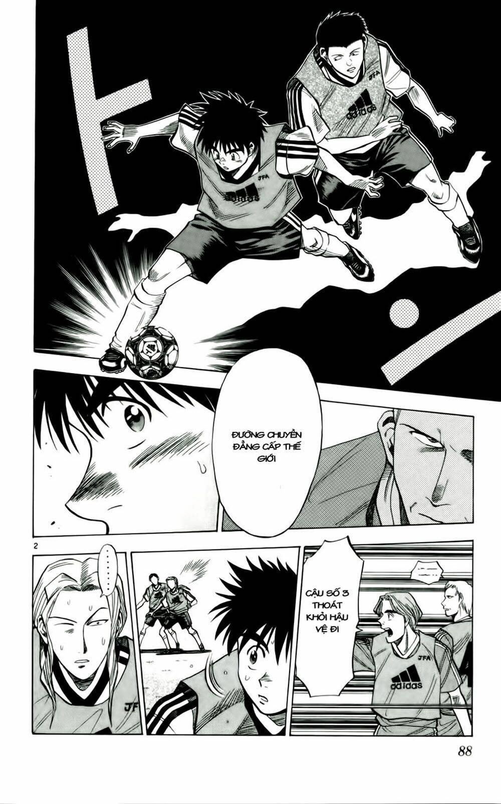 Vũ Điệu Trên Sân Cỏ – Fantasista Chapter 40 - Trang 2