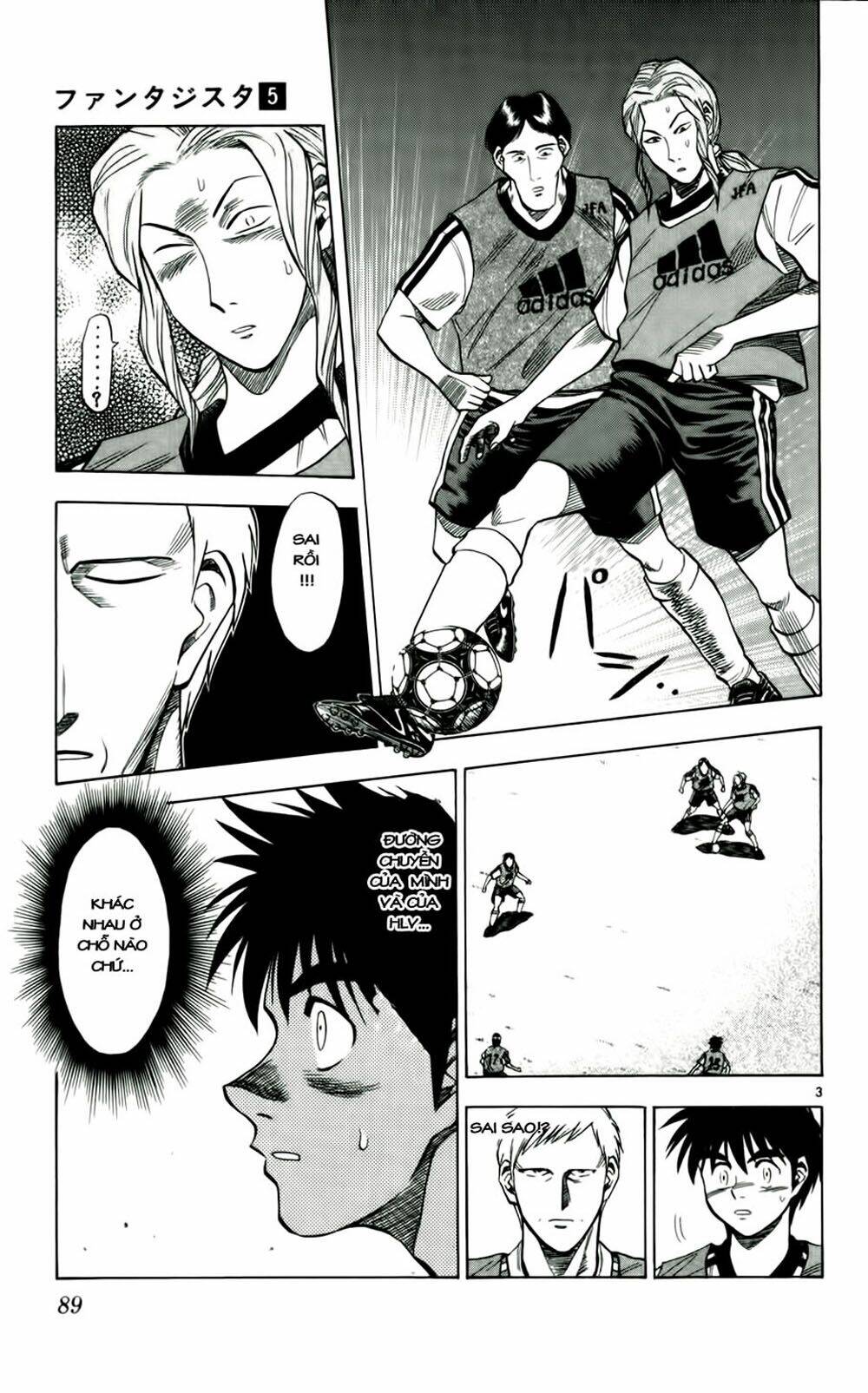 Vũ Điệu Trên Sân Cỏ – Fantasista Chapter 40 - Trang 2