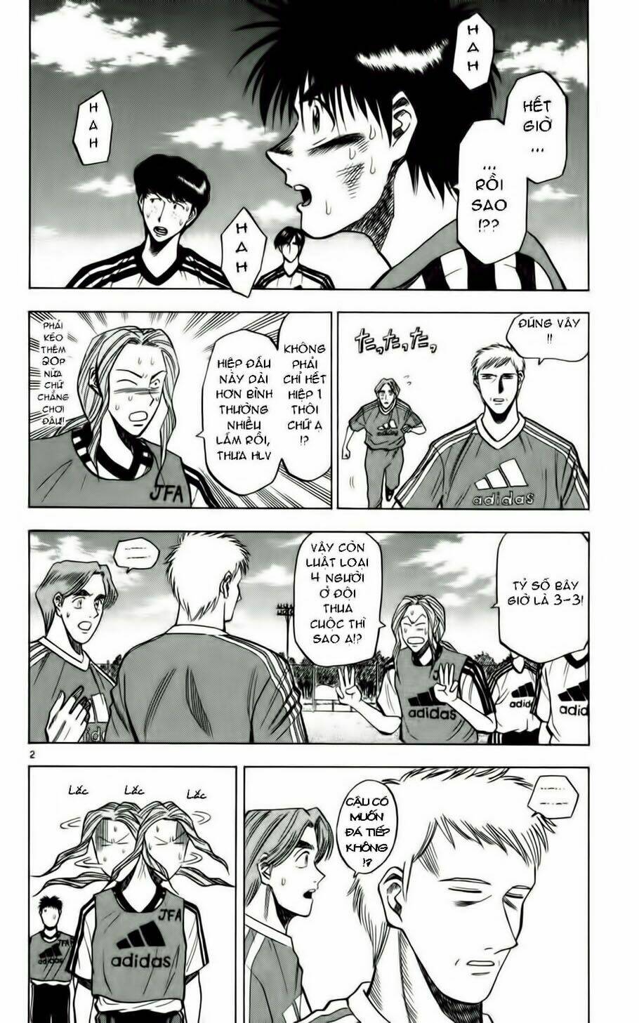 Vũ Điệu Trên Sân Cỏ – Fantasista Chapter 55 - Trang 2