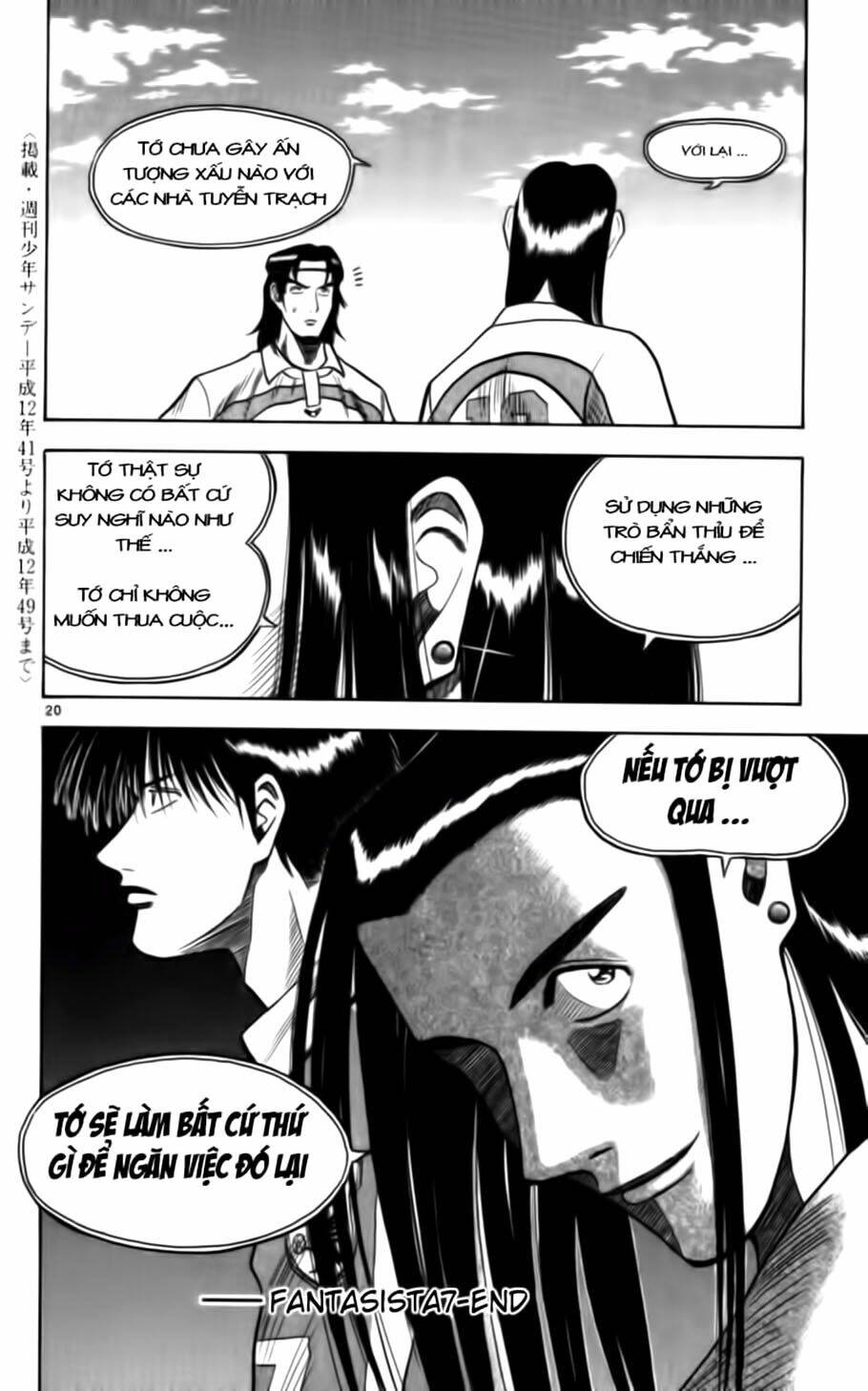 Vũ Điệu Trên Sân Cỏ – Fantasista Chapter 62 - Trang 2