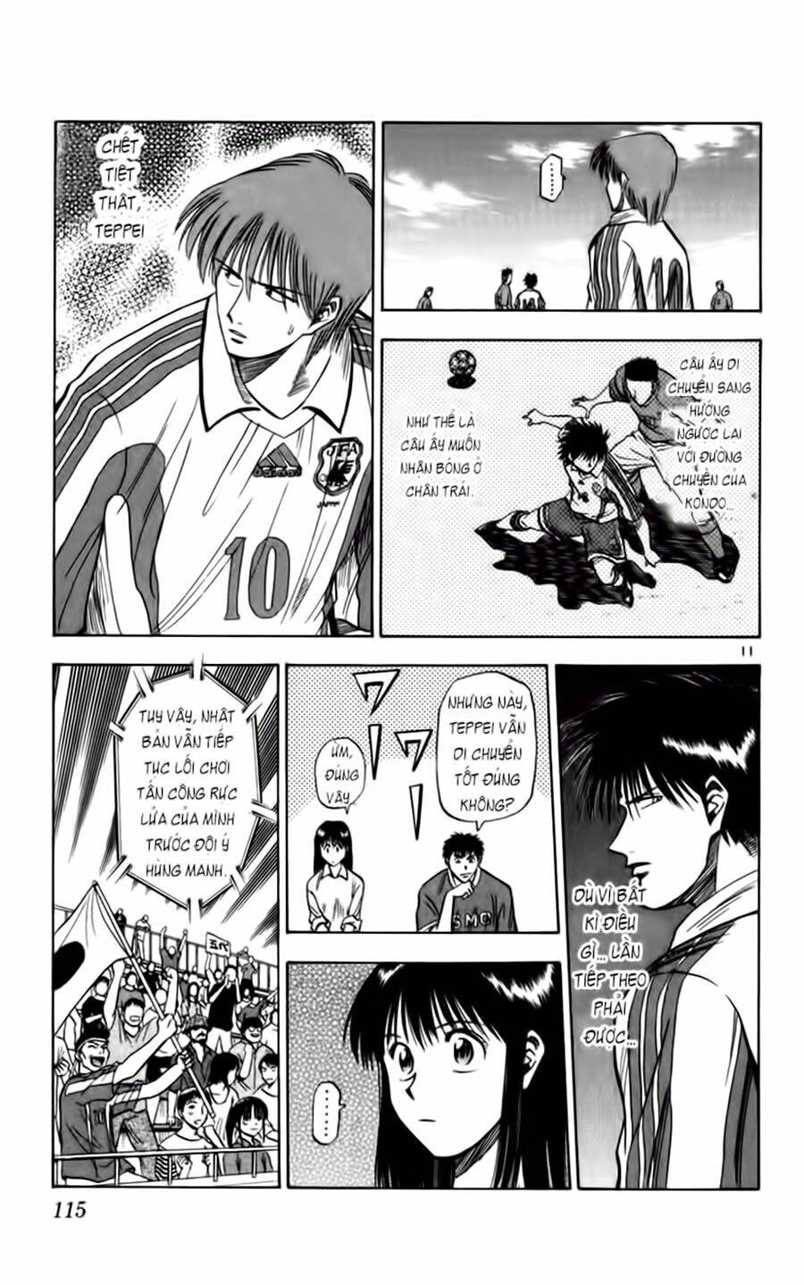 Vũ Điệu Trên Sân Cỏ – Fantasista Chapter 75 - Trang 2