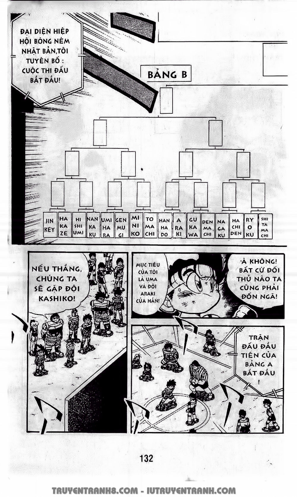 Vua Bóng Ném Chapter 41.1 - Trang 2