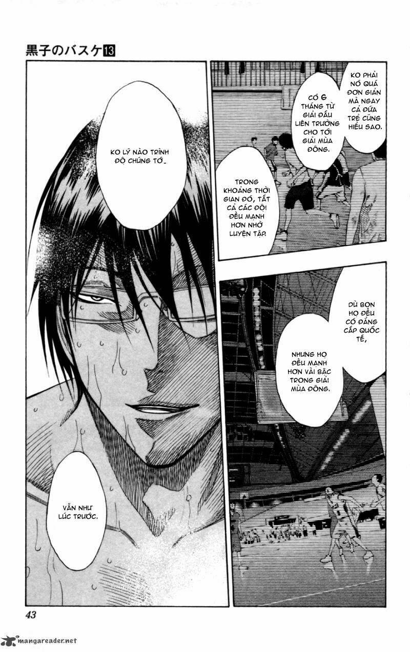 Vua Bóng Rổ Kuroko Chapter 110 - Trang 2