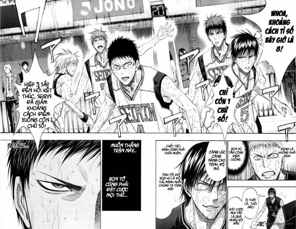 Vua Bóng Rổ Kuroko Chapter 129 - Trang 2