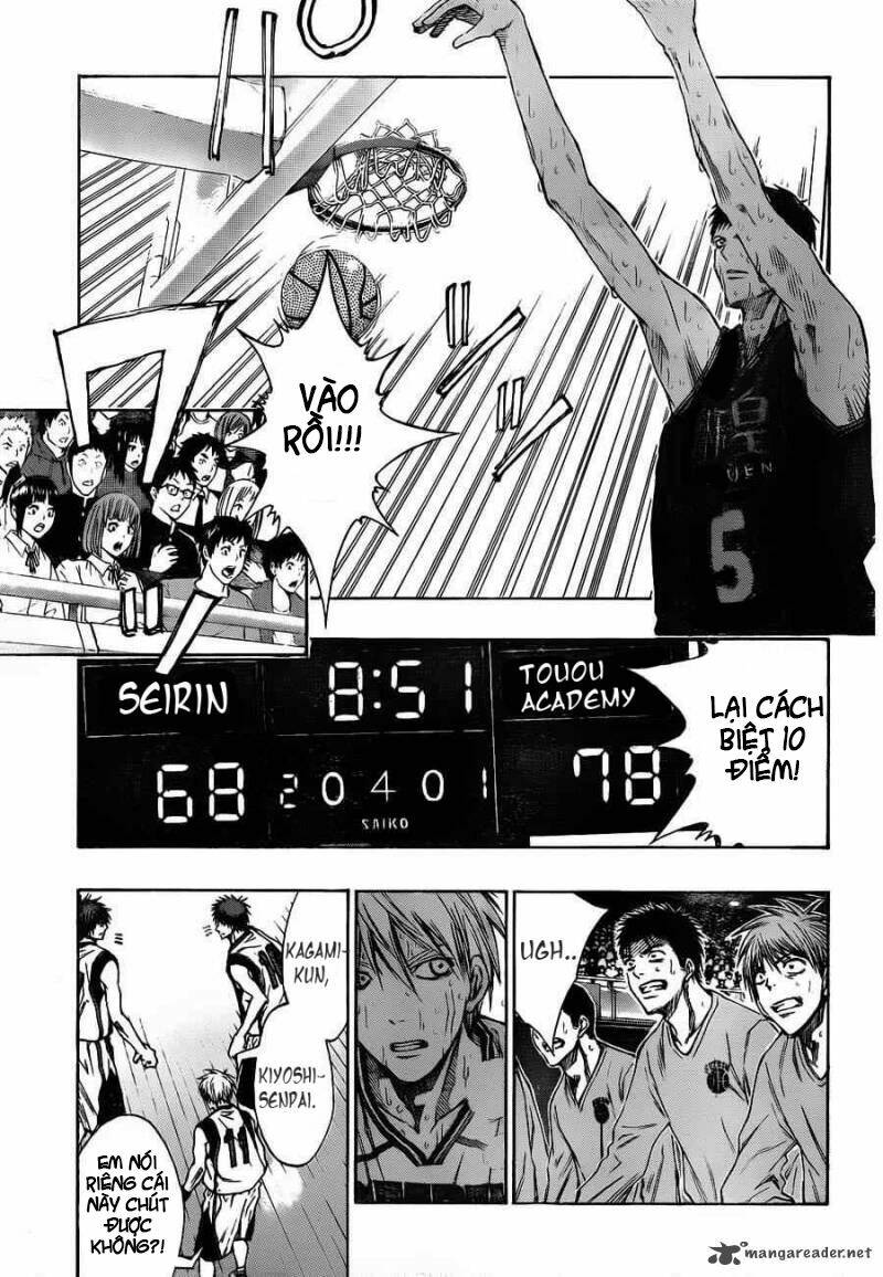 Vua Bóng Rổ Kuroko Chapter 131 - Trang 2
