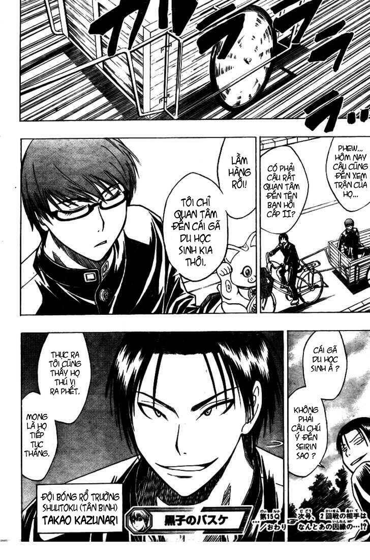 Vua Bóng Rổ Kuroko Chapter 15 - Trang 2