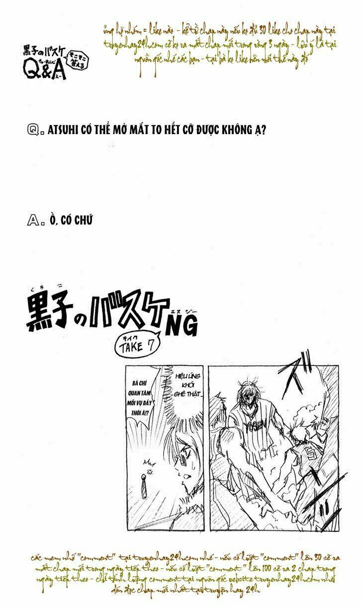 Vua Bóng Rổ Kuroko Chapter 155 - Trang 2