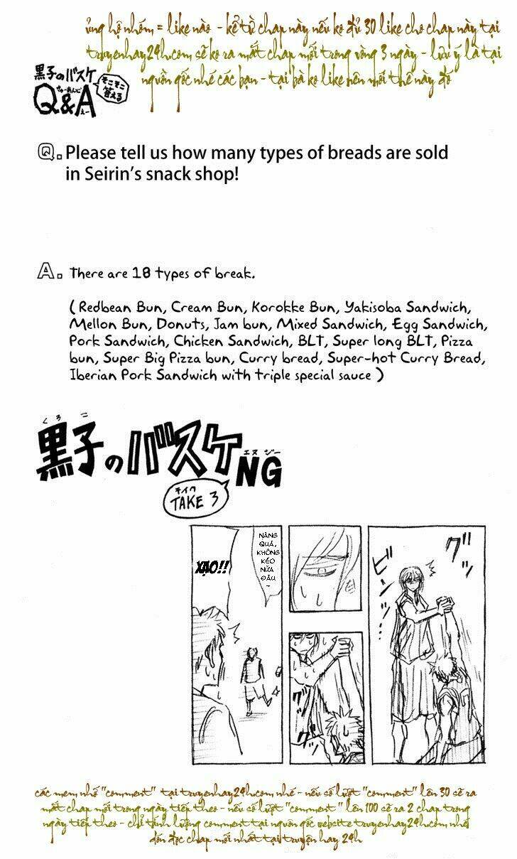 Vua Bóng Rổ Kuroko Chapter 157 - Trang 2