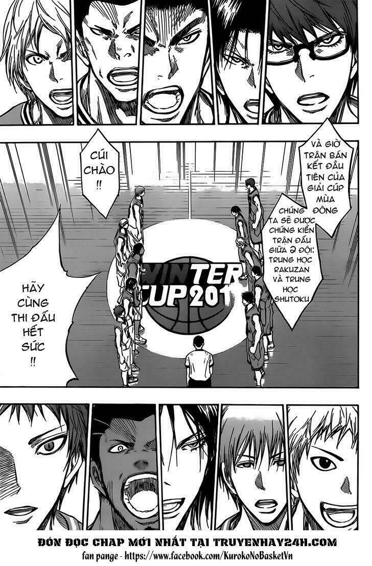 Vua Bóng Rổ Kuroko Chapter 175 - Trang 2