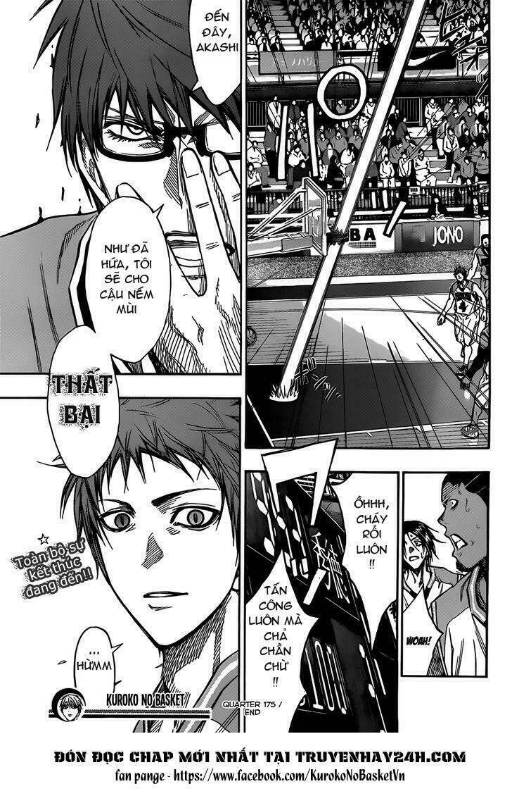 Vua Bóng Rổ Kuroko Chapter 175 - Trang 2