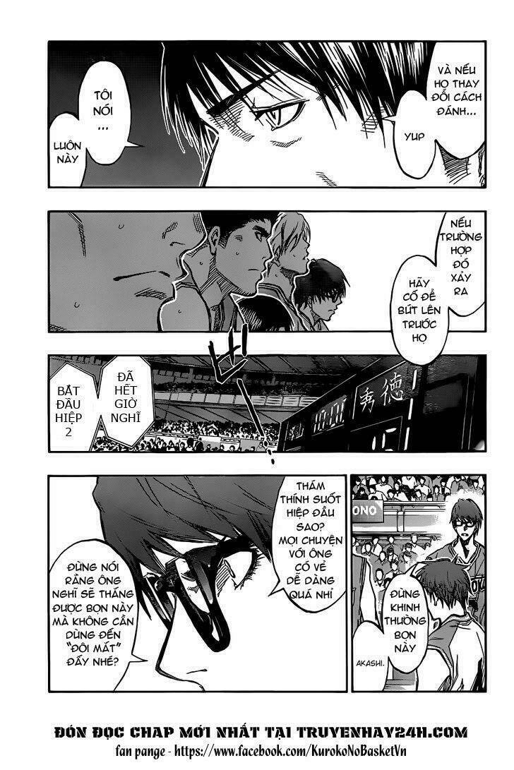Vua Bóng Rổ Kuroko Chapter 176 - Trang 2