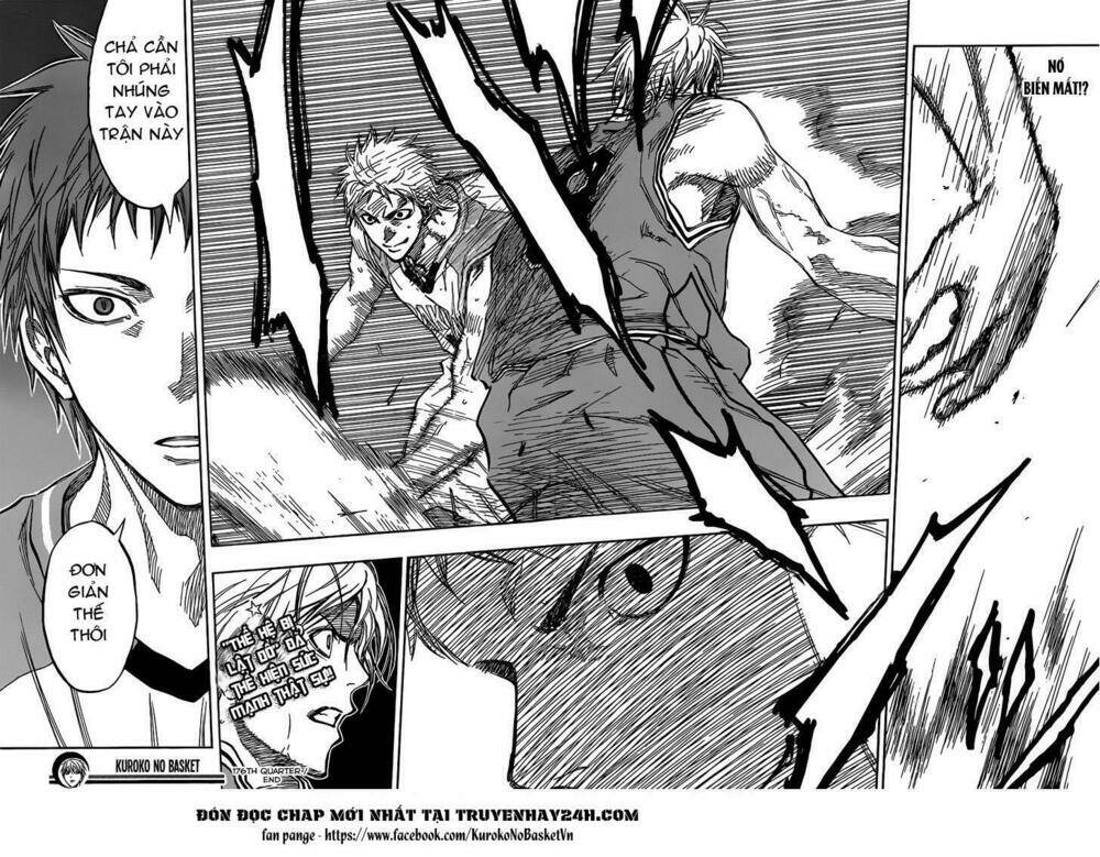 Vua Bóng Rổ Kuroko Chapter 176 - Trang 2