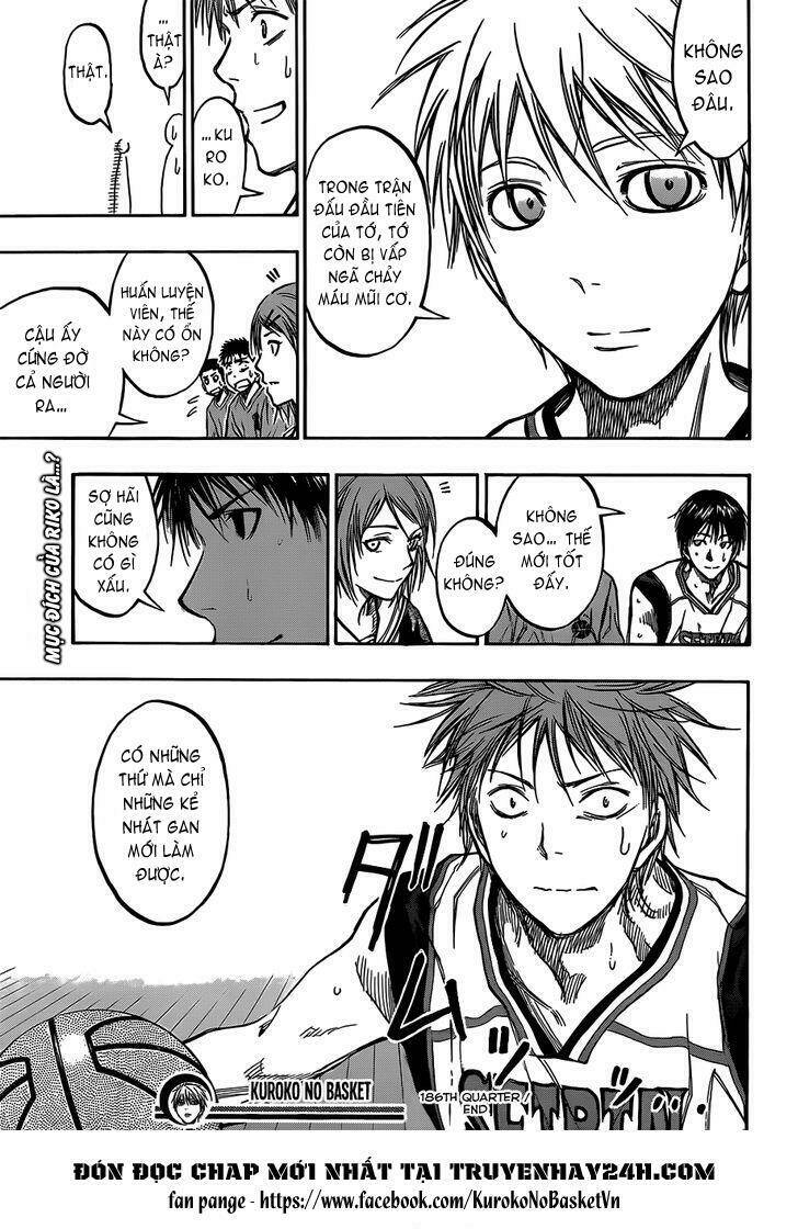 Vua Bóng Rổ Kuroko Chapter 186 - Trang 2