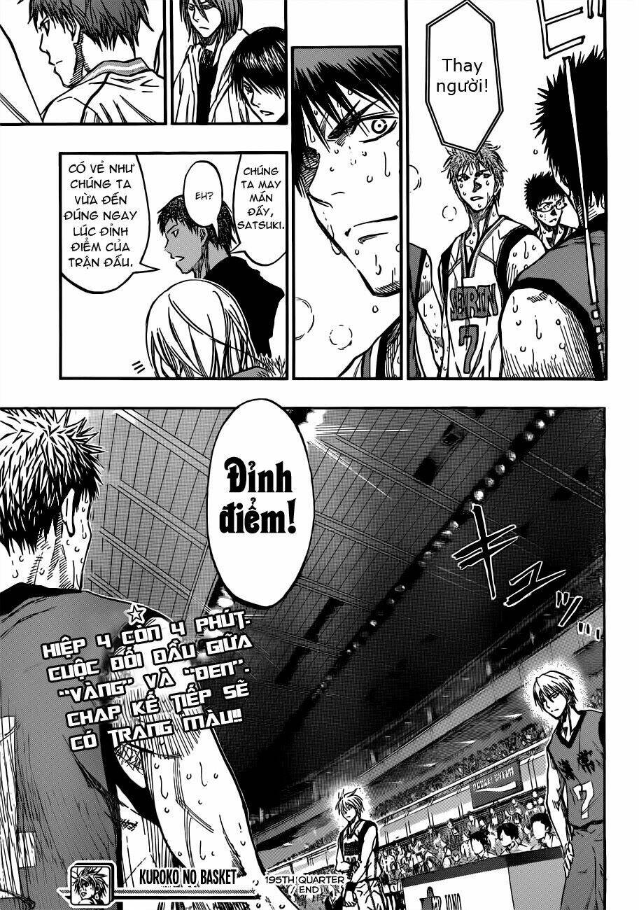 Vua Bóng Rổ Kuroko Chapter 195 - Trang 2