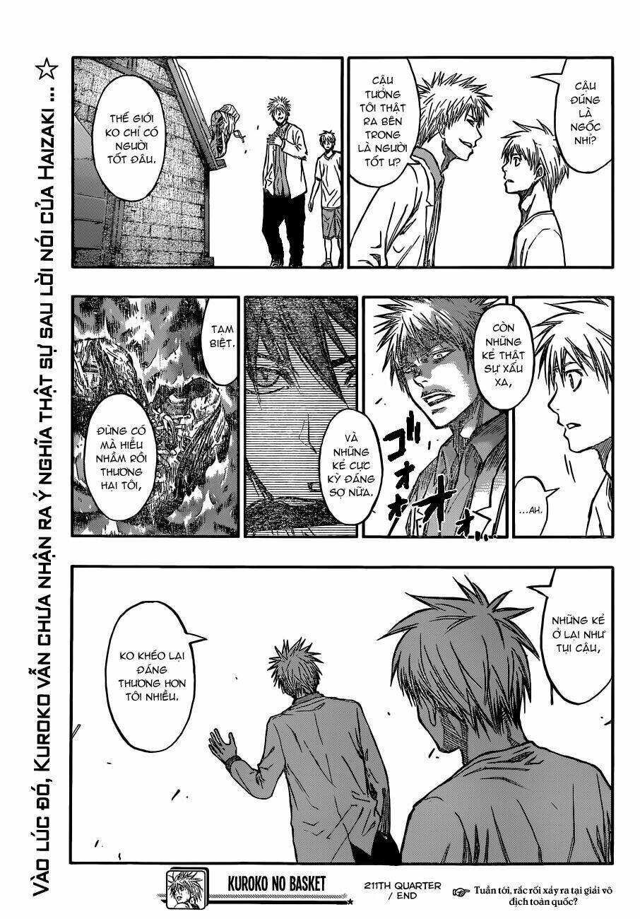 Vua Bóng Rổ Kuroko Chapter 211 - Trang 2