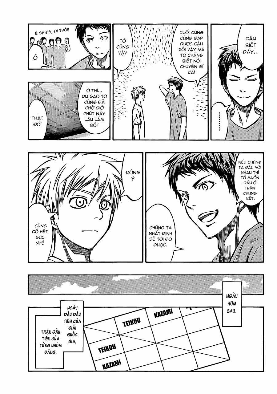 Vua Bóng Rổ Kuroko Chapter 215 - Trang 2