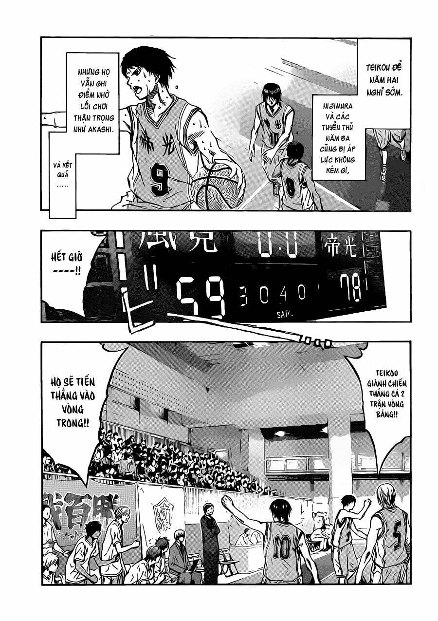 Vua Bóng Rổ Kuroko Chapter 215 - Trang 2