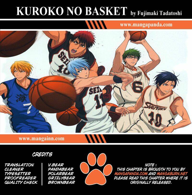 Vua Bóng Rổ Kuroko Chapter 215 - Trang 2