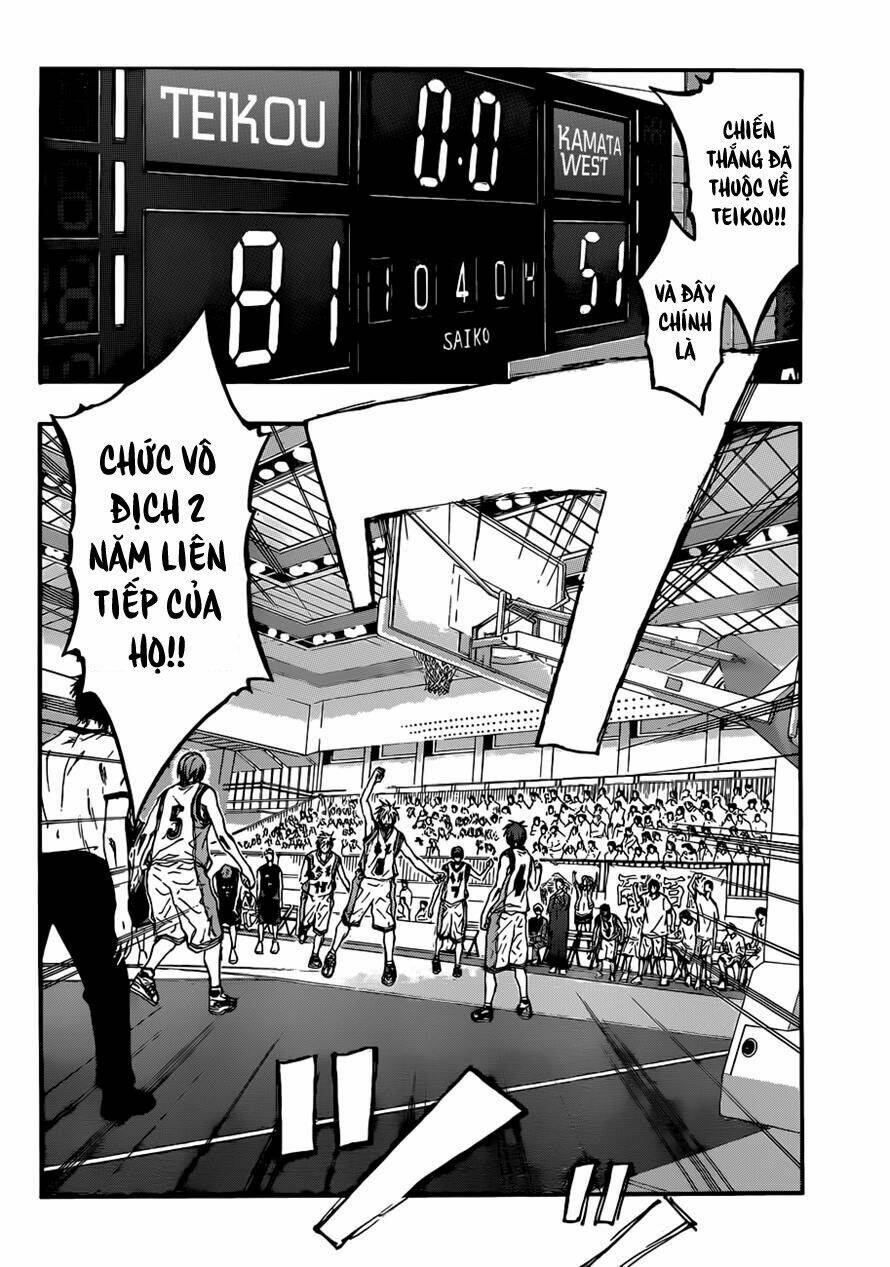 Vua Bóng Rổ Kuroko Chapter 218 - Trang 2