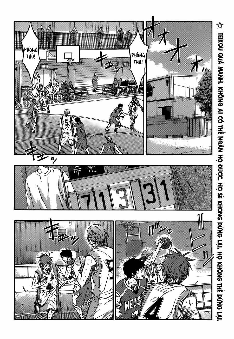 Vua Bóng Rổ Kuroko Chapter 220 - Trang 2