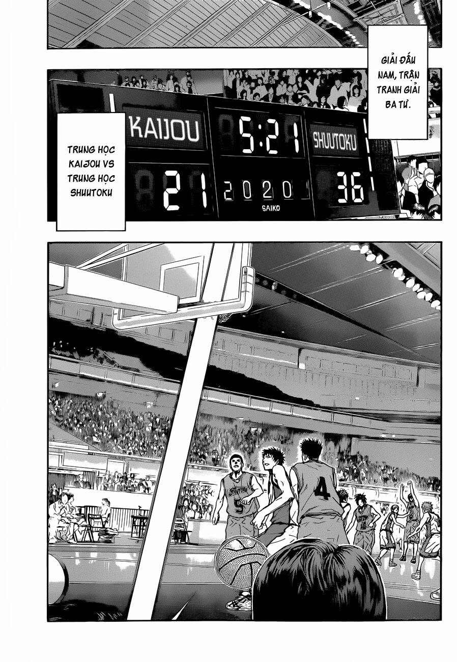 Vua Bóng Rổ Kuroko Chapter 230 - Trang 2